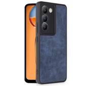 Vivo V30 Lite 4g Kılıf Aras Deri Kapak - Lacivert thumbnail 2