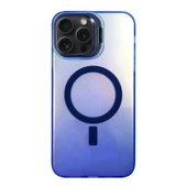 İphone 14 Pro Max Primera Magsafe Standlı Kapak - Lacivert thumbnail 1