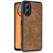 Oppo A38 Kılıf Aras Deri Kapak - Taba thumbnail 2