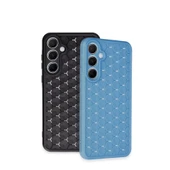 Samsung Galaxy A55 5g Kılıf Petek Silikon Kapak - Mavi thumbnail 3