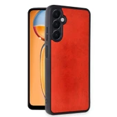 Samsung Galaxy M15 Kılıf Aras Deri Kapak - Kırmızı thumbnail 2