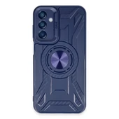 Samsung Galaxy M15 Kılıf Lincoln Silikon - Lacivert thumbnail 2