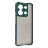 Xiaomi Redmi Note 13 5g Kılıf Montreal Silikon Kapak - Yeşil thumbnail 2