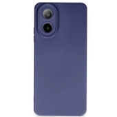 Oppo A38 Kılıf Nano İçi Kadife Silikon - Lacivert thumbnail 1