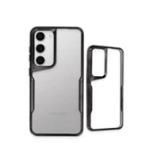 Samsung Galaxy S23 Kılıf Boyi Silikon Kapak - Siyah thumbnail 3