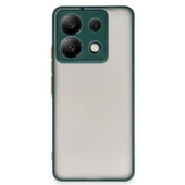 Xiaomi Redmi Note 13 5g Kılıf Montreal Silikon Kapak - Yeşil thumbnail 1