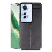 Oppo Reno 11f Kılıf Auto Focus Kapak - Siyah thumbnail 1