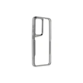 Samsung Galaxy A35 5g Kılıf Boyi Silikon Kapak - Gümüş thumbnail 2