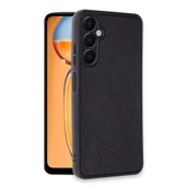 Samsung Galaxy M15 Kılıf Aras Deri Kapak - Siyah thumbnail 2