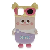 İphone 15 Kılıf Poky Karakter Silikon Kapak - Desen 8 thumbnail 1