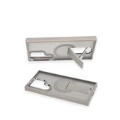 Samsung Galaxy S23 Ultra Tork Magsafe Standlı Kapak - Derin Mor thumbnail 3