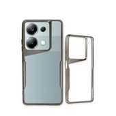 Xiaomi Redmi Note 13 Pro 4g Kılıf Boyi Silikon Kapak - Lacivert thumbnail 3