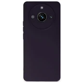 Realme 11 Pro Kılıf Nano İçi Kadife Silikon - Mor thumbnail 1