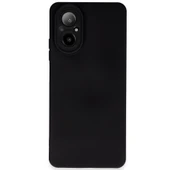 Realme 12 Lite Kılıf Nano İçi Kadife Silikon - Siyah thumbnail 1