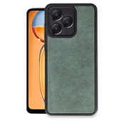 Realme Note 50 4g Kılıf Aras Deri Kapak - Koyu Yeşil thumbnail 1