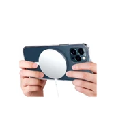 İphone 16 Pro Max Kılıf Pc Real Magsafe Kapak - Şeffaf thumbnail 2