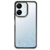 Xiaomi Redmi 13c Kılıf Power Silikon - Koyu Yeşil thumbnail 1