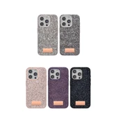 Onegif İphone 14 Pro Max Bright Simli Kapak - Gold thumbnail 2