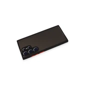 Samsung Galaxy S24 Ultra Kılıf Montreal Silikon Kapak - Siyah thumbnail 3