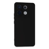 Xiaomi Redmi Note 13 Pro 5g Kılıf Nano İçi Kadife Silikon - Siyah thumbnail 1