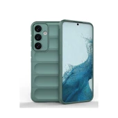 Samsung Galaxy S24 Kılıf Optimum Silikon - Koyu Yeşil thumbnail 1