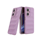 Vivo Y27 Kılıf Optimum Silikon - Mor thumbnail 1