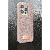 Onegif İphone 14 Pro Max Bright Simli Kapak - Gold thumbnail 4