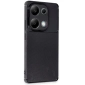Xiaomi Redmi Note 13 Pro 4g Kılıf Auto Focus Karbon Kapak - Siyah thumbnail 2