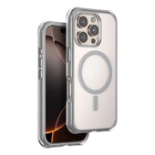 Onegif Apple İphone 16 Pro Max Hulk Magsafe Kapak - Titan Gri thumbnail 1