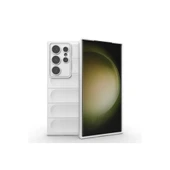 Samsung Galaxy S24 Ultra Kılıf Optimum Silikon - Krem thumbnail 1