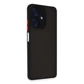 İnfinix Hot 30 4g Kılıf Montreal Silikon Kapak - Siyah thumbnail 2