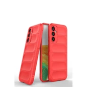 Samsung Galaxy A25 5g Kılıf Optimum Silikon - Kırmızı thumbnail 4