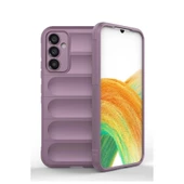 Samsung Galaxy A15 4g Kılıf Optimum Silikon - Mor thumbnail 1