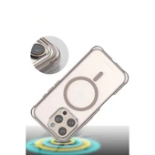 Onegif Apple İphone 15 Pro Max Hulk Magsafe Kapak - Siyah thumbnail 3