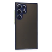 Samsung Galaxy S24 Ultra Kılıf Montreal Silikon Kapak - Lacivert thumbnail 1