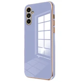 Samsung Galaxy A15 4g Kılıf Volet Silikon - Mavi thumbnail 1