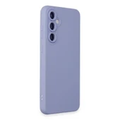 Samsung Galaxy S24 Kılıf Nano İçi Kadife Silikon - Lila thumbnail 2