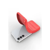 Samsung Galaxy A25 5g Kılıf Optimum Silikon - Kırmızı thumbnail 5