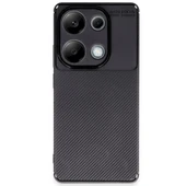 Xiaomi Redmi Note 13 Pro 4g Kılıf Auto Focus Karbon Kapak - Siyah thumbnail 4