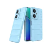 Vivo Y27 Kılıf Optimum Silikon - Sky Blue thumbnail 1