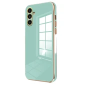 Samsung Galaxy A25 5g Kılıf Volet Silikon - Açık Yeşil thumbnail 1