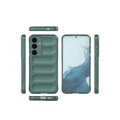 Samsung Galaxy S24 Kılıf Optimum Silikon - Koyu Yeşil thumbnail 2