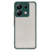 Xiaomi Redmi Note 13 Pro 5g Kılıf Montreal Silikon Kapak - Yeşil thumbnail 1