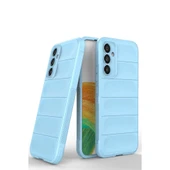 Samsung Galaxy A15 4g Kılıf Optimum Silikon - Sky Blue thumbnail 4