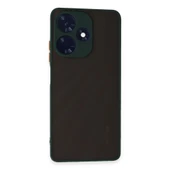 İnfinix Hot 30 4g Kılıf Montreal Silikon Kapak - Yeşil thumbnail 1