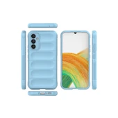 Samsung Galaxy A15 4g Kılıf Optimum Silikon - Sky Blue thumbnail 2