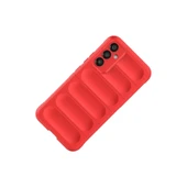 Samsung Galaxy A25 5g Kılıf Optimum Silikon - Kırmızı thumbnail 3