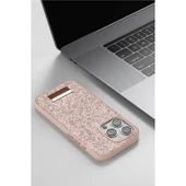 Onegif İphone 14 Pro Max Bright Simli Kapak - Gold thumbnail 3