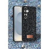 Onegif Samsung Galaxy S25 Plus Bright Simli Kapak - Derin Mor thumbnail 3