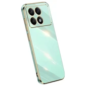 Xiaomi Poco X6 Pro Kılıf Volet Silikon - Açık Yeşil thumbnail 1